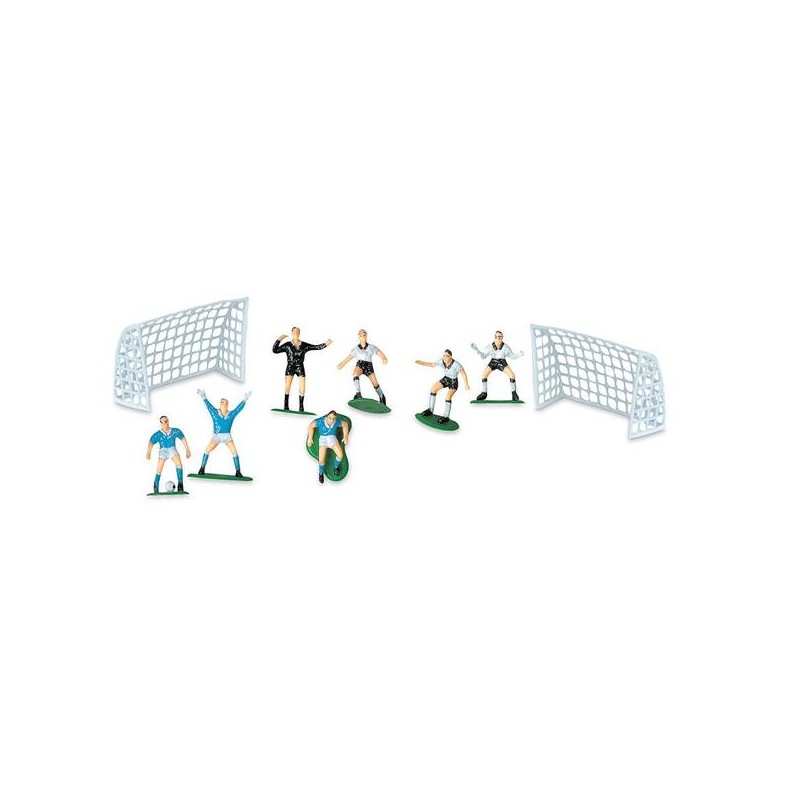 DECORAZIONE TORTA CALCIO SET 9pz