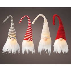 GNOMO C/LED H.23cm ASS.TI