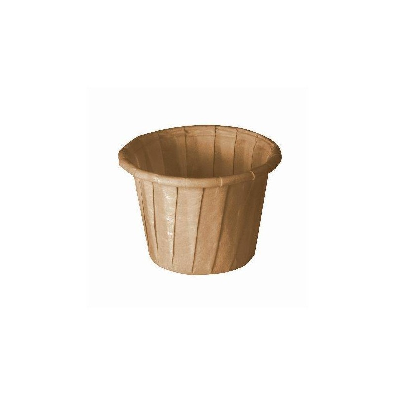 PORTASALSA MONOPORZIONE CARTA KRAFT AVANA 22ml 250pz