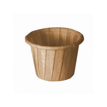 PORTASALSA MONOPORZIONE CARTA KRAFT AVANA 22ml 250pz