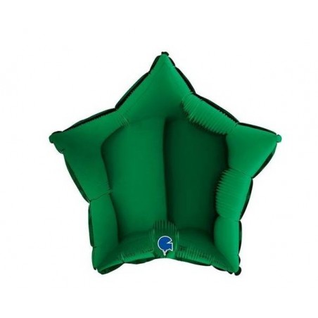 PALLONE MYLAR STELLA 18 45cm VERDE