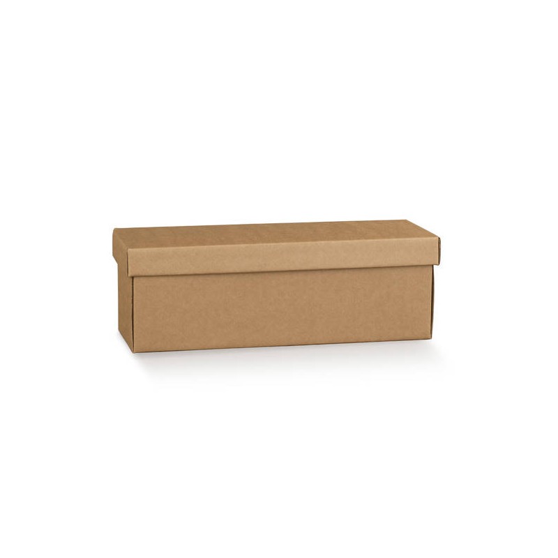 SCATOLA MAGNUM C/COPERCHIO 42x14x14cm AVANA