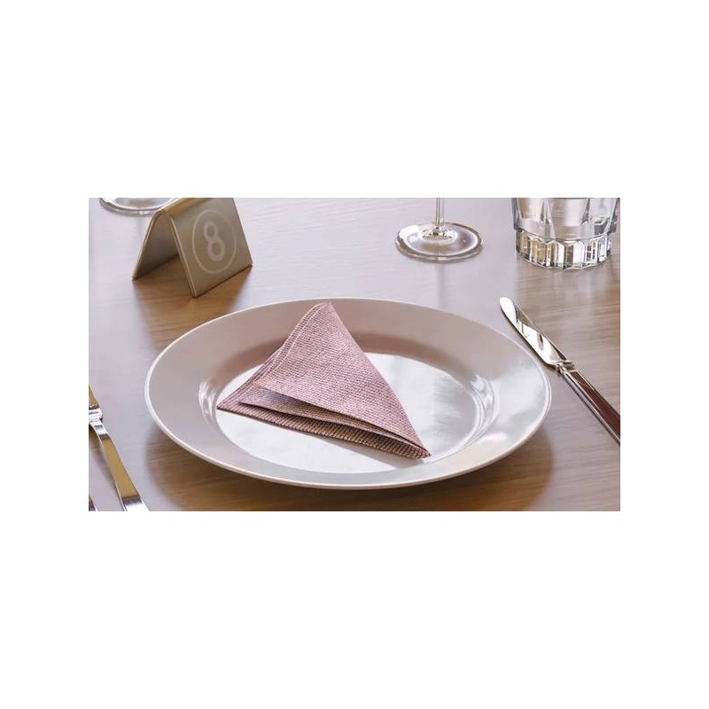 TOVAGLIOLI 38x38 STAR FABRIC BORDEAUX 40pz FATO