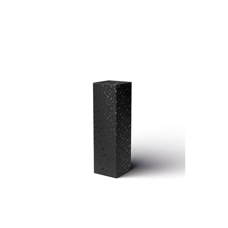 SCATOLA 1 BOTTIGLIA MAGNUM 11,5x11,5x39,5cm SPOT NERO
