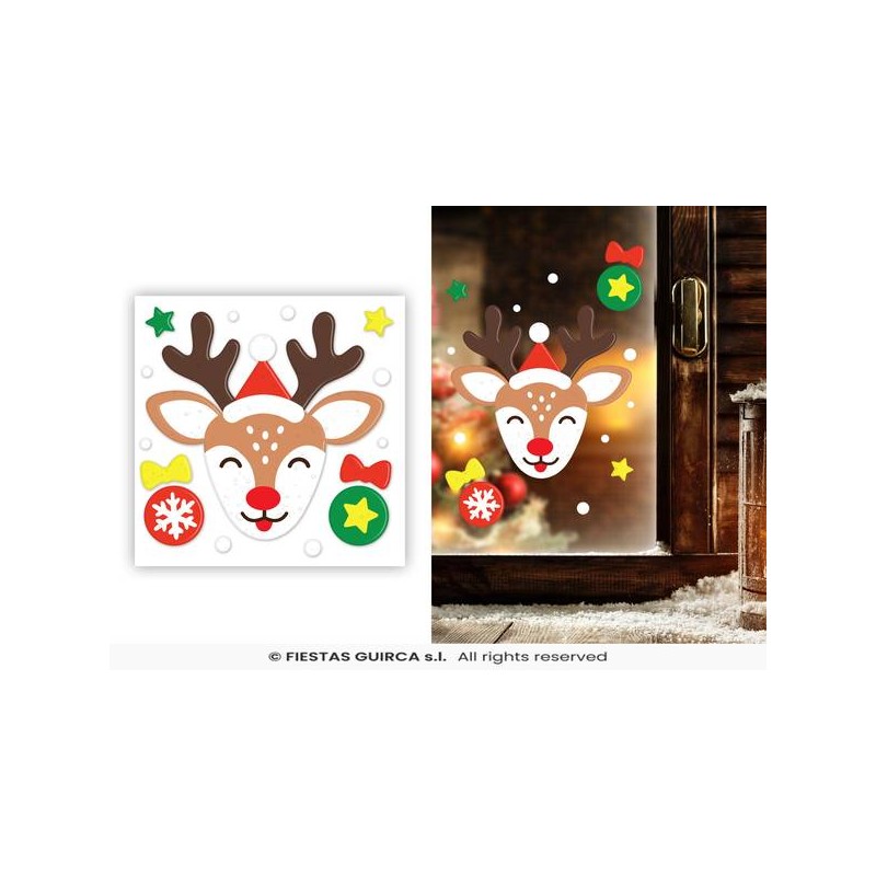 VETROFANIA DECO GEL RENNA 20x25cm