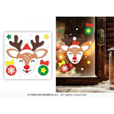 VETROFANIA DECO GEL RENNA 20x25cm