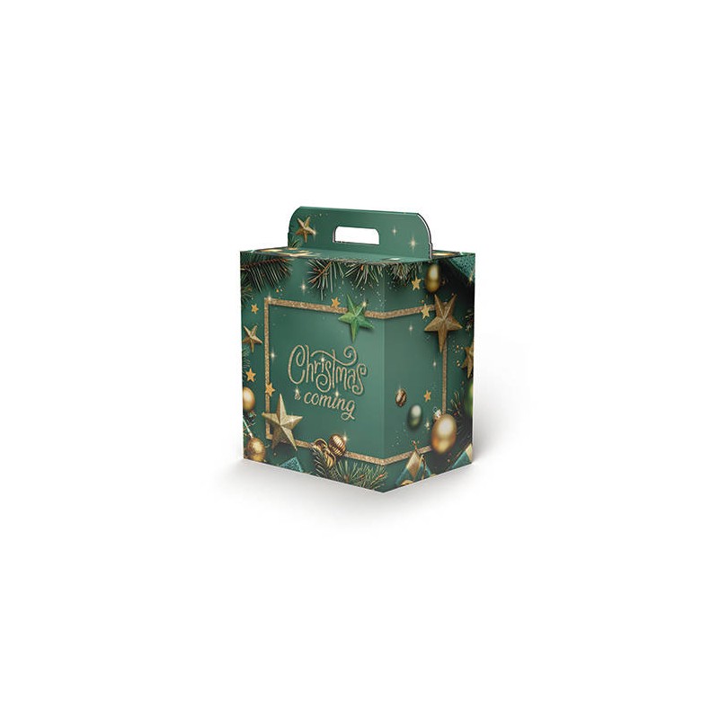 SCATOLA REGALO C/MANIGLIA LINEA 100 30,5x23x34cm STARLIGHT