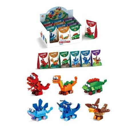 DINOSAURO COSTRUZIONE 1PZ