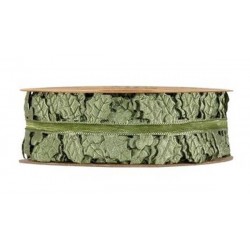 NASTRO FOGLIE mm35x10mt VERDE OLIVA