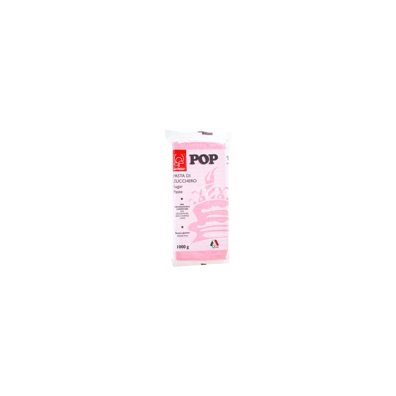 PASTA DI ZUCCHERO POP 1kg ROSA