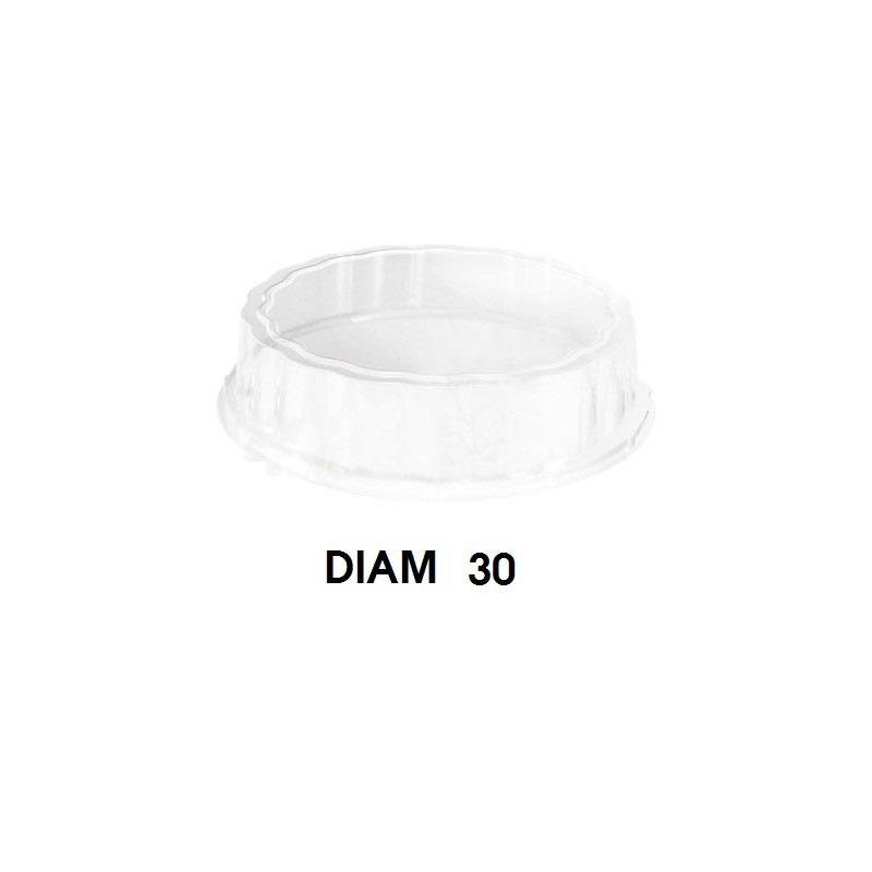 COPERCHIO MEDORO ø30x8cm PET