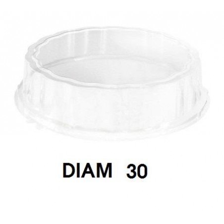 COPERCHIO MEDORO ø30x8cm PET