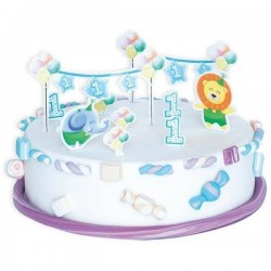 DECORAZIONI PER TORTA 8 SOGGETTI