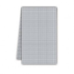 TOVAGLIA AIRLAID 100x100cm SHADE ARGENTO 25pz