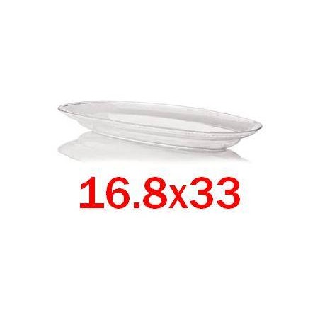 VASSOIO PROFITEROL CRISTALLO MIS.3 16,8x33cm