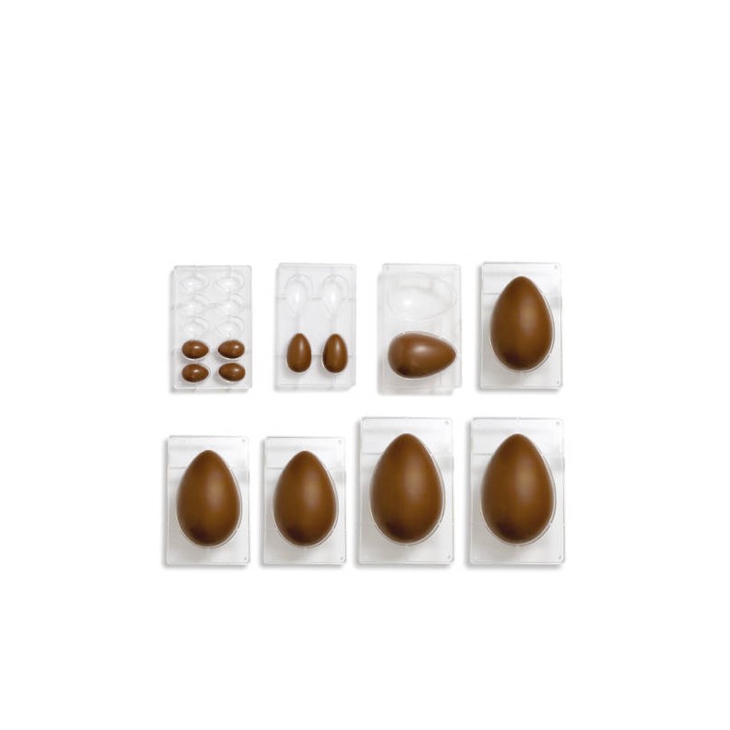 STAMPO UOVA POLICARBONATO 30gr 10 CAVITà