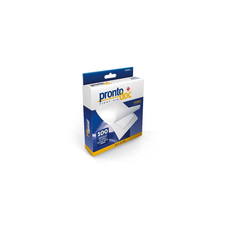 COMPRESSE DI GARZA STERILI 10x10cm 100pz