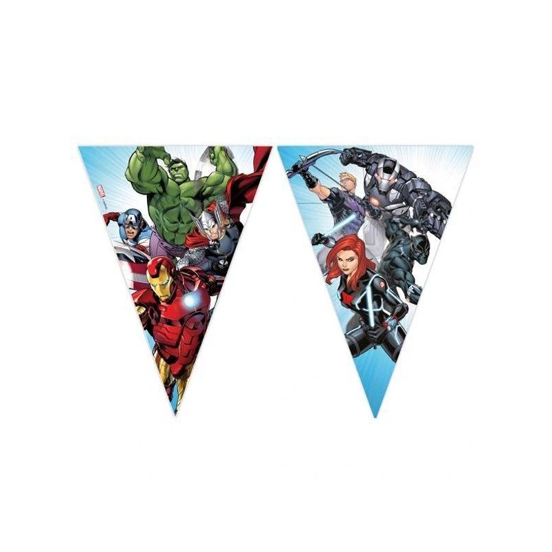 FESTONE BANDIERINA AVENGERS 3,30mt