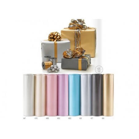 CARTA REGALO ROTOLO PERLAGE 0,7x2mt REX ASS.TI 1pz