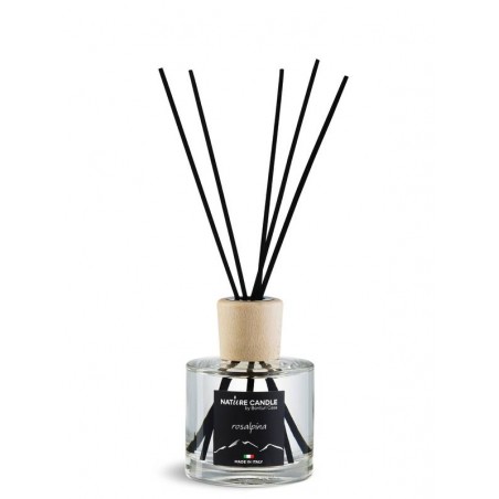 PROFUMATORE D'AMBIENTE C/STECCHI LEGNO 500ml ROSALPINA