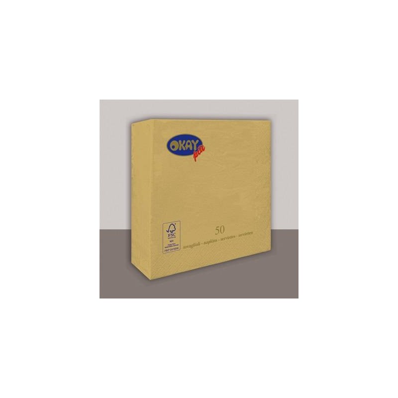 TOVAGLIOLI D.V. 33x33 ORO 50pz OKAY