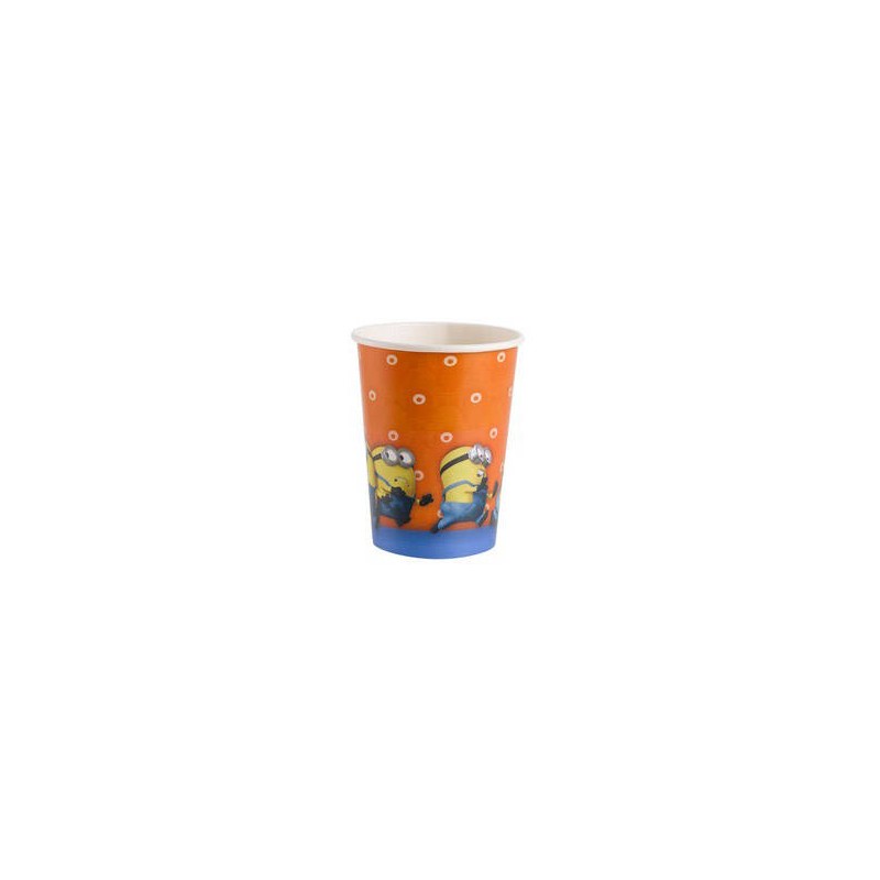 BICCHIERI 266cc MINIONS 8pz