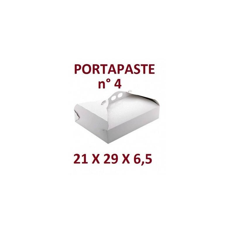 SCATOLA P.PASTE POLIT. N°4 21x29x6,5cm BIANCO RAMAGE