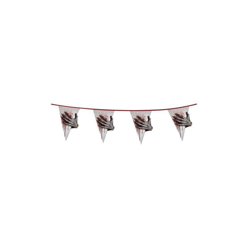 FESTONE BANDIERINE GIGANTI HORROR NIGHT 6mt