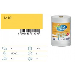 BOBINA ASCIUGATUTTO DESL 400 STRAPPI 2V SOFT FLOWER