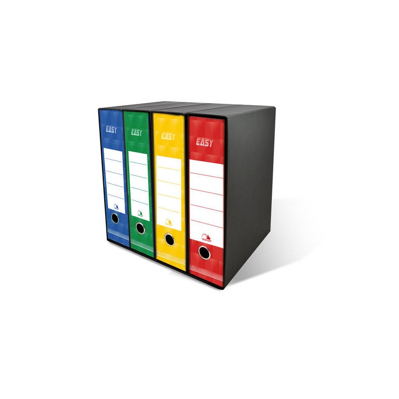 REGISTRATORE AD ANELLI D.5 EASY BLU