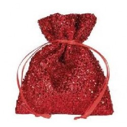 BUSTA NEW YEAR'S EVE 8x10cm ROSSO 10pz