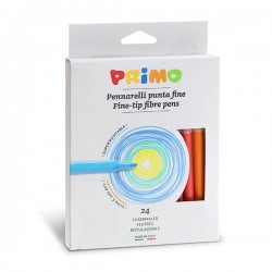 PENNARELLI SUPERLAVABILI PUNTA FINE 24pz PRIMO