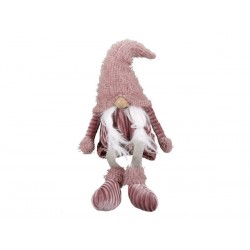 GNOMO IN TESSUTO H.31cm ROSA ASS.TI 1pz