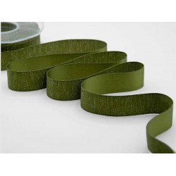NASTRO RASO BOUTIQUE LAMè mm25x20mt COL.7 VERDE MUSCHIO