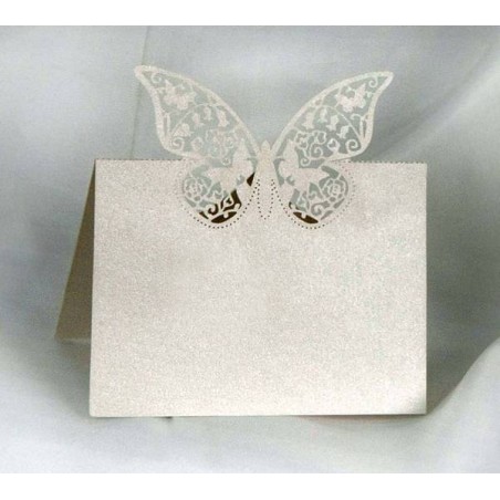 SEGANPOSTO SEGNAGUSTO CARTONCINO FARFALLA 12pz