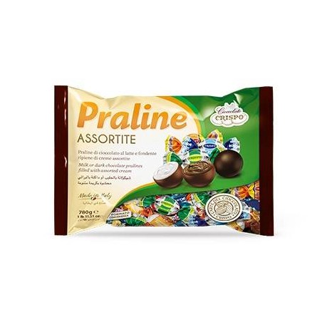 PRALINE DI CIOCCOLATO CREME ASSORTITE 780gr CRISPO