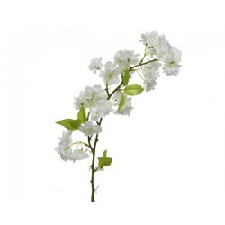 RAMO C/FIORI BIANCHI H.79cm