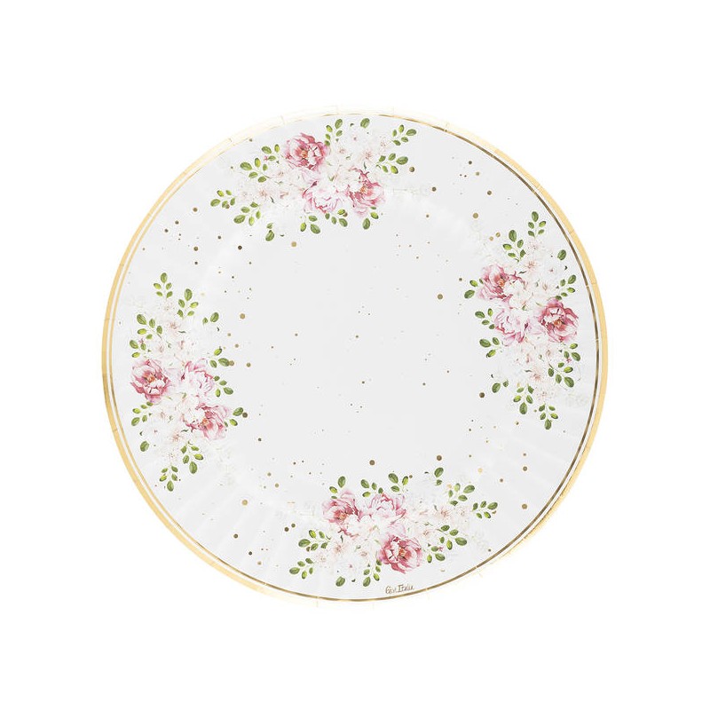 PIATTI MAXI QUEEN ROSE 33cm 6pz