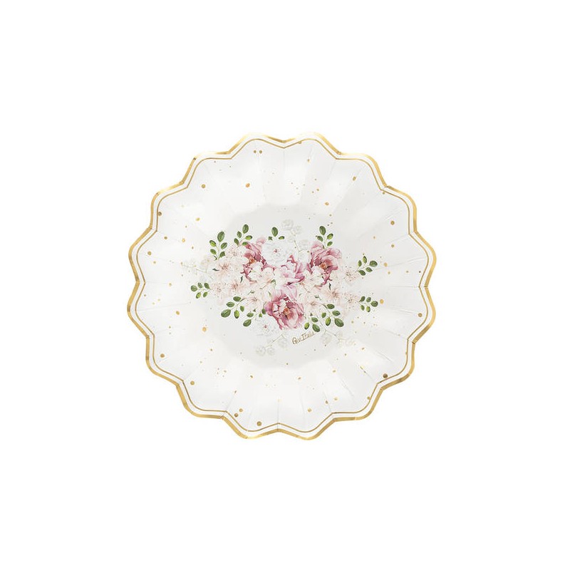 PIATTI FONDINE NEW LIBERTY QUEEN ROSE 24cm 8pz