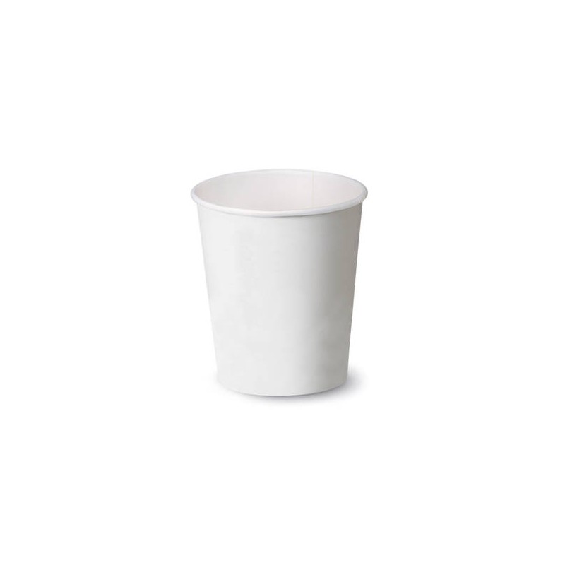 BICCHIERE CARTONCINO 3oz 75ml BIANCO 50pz 104-00-S
