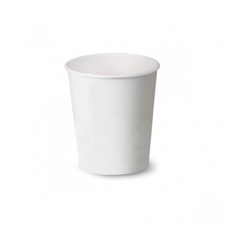BICCHIERE CARTONCINO 3oz 75ml BIANCO 50pz 104-00-S