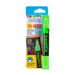CARIOCA PENNARELLO GESSO LIQUIDO VERDE 1pz