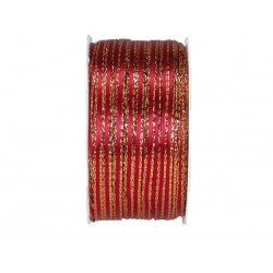 NASTRO DOUBLE BORDO ORO mm3x50mt 124-BORDEAUX