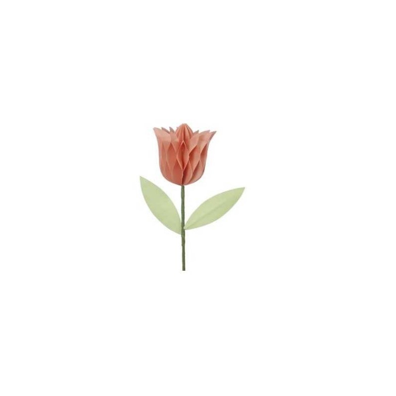 TULIPANO IN CARTA Ø7,5x8cm PESCA