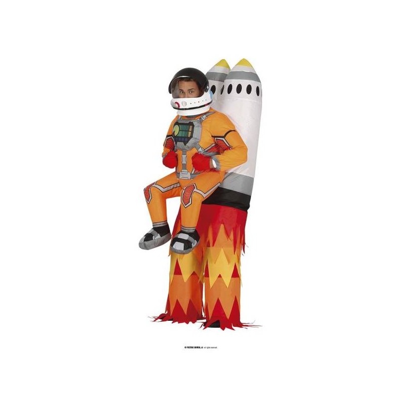 COSTUME ASTRONAUTA CON RAZZO GONFIABILE