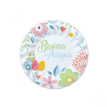 PIATTI PIANI ø20cm PASQUA 8pz