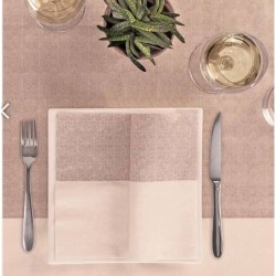 TOVAGLIOLI 40x40 MICRO MAISON CACAO 50pz