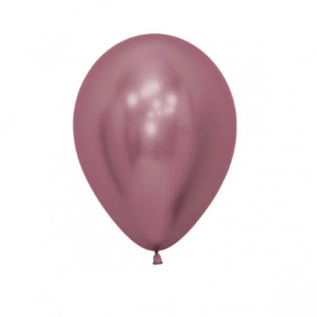 PALLONCINO ROSA REFLEX 5 12cm 50pz