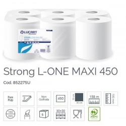 BOBINE CARTA READY 2V L-ONE MAXI 450str 158mt 6pz