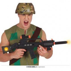 FUCILE D'ASSALTO CON LUCE E SUONO 70cm